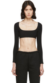 Gil Rodriguez - Black Cropped El Tigre Chiquito T-Shirt