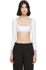 Gil Rodriguez - White Cropped El Tigre Chiquito T-Shirt