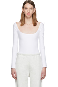 Gil Rodriguez - White El Tigre Long Sleeve Bodysuit