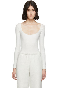 Gil Rodriguez - Grey El Tigre Long Sleeve Bodysuit