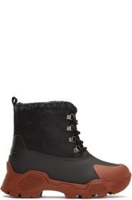 Mou - Bottes lacées noires Mountain