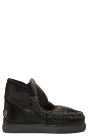 Mou - Bottes noires Mini Sneaker