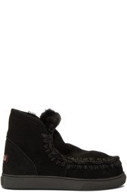 Mou - Bottes noires Mini Sneaker
