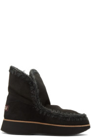 Mou - Bottes noires Running 18