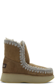 Mou - Bottes brunes Running 18