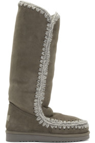 Mou - Bottes hautes grises 40