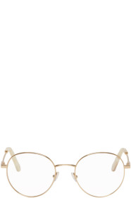 Chloé - Gold Round Glasses