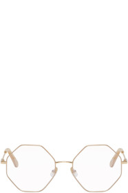 Chloé - Gold Octagon Palma Glasses
