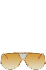 Chloé - Lunettes de soleil dorées Willis