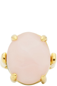 Panconesi - Pink & Green Chevalier Ring