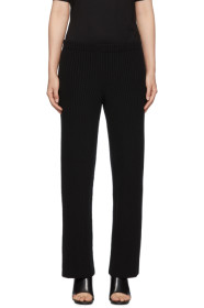 Balenciaga - Black Wool & Cashmere Lounge Pants