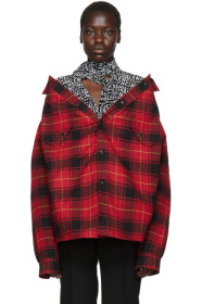 Balenciaga - レッド カナディアン スウィング ジャケット