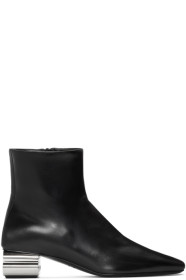 Balenciaga - Black Typo 50mm Boots