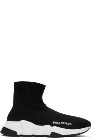 Balenciaga - 黑色 & 白色 Speed 运动鞋