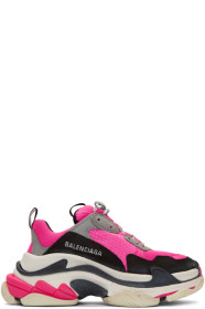 Balenciaga - 粉色 Triple S 运动鞋