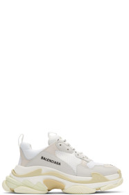 Balenciaga - White Triple S Sneakers