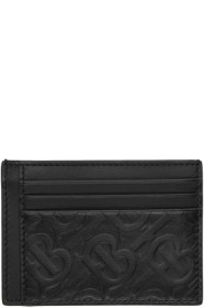 Burberry - Black Monogram Bernie Card Holder