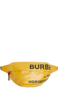 Burberry - SSENSE Exclusive Yellow 'Horseferry' Sonny Bum Bag