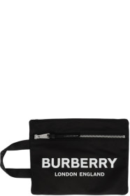 Burberry - 黑色尼龙手袋