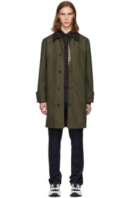 Burberry - Green Ashbourne Coat
