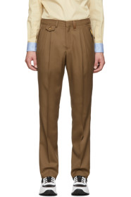 Burberry - Brown Formal Trousers