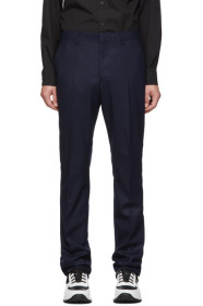 Burberry - Navy Classic Trousers