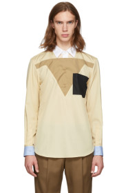 Burberry - 驼色 Contral Collar 衬衫