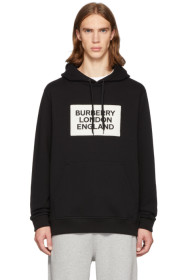 Burberry - 黑色 Farley 连帽衫