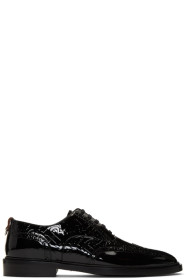 Burberry - Black Patent Leather Lennard Brogues