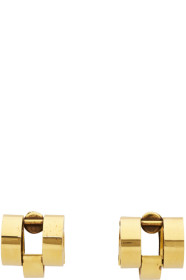 Marni - Gold Chain Earrings