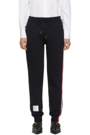 Thom Browne - Navy Classic Loopback Lounge Pants