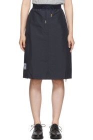 Thom Browne - Navy Trompe L'Oeil Trouser Skirt