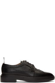 Thom Browne - Richelieus noirs Classic Longwing