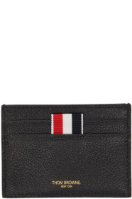 Thom Browne - Black Single Card Holder