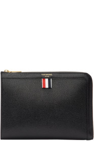 Thom Browne - Black Mini Gusset Portfolio