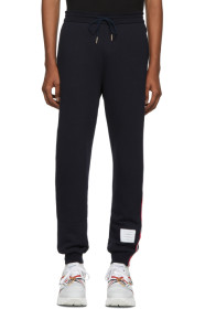 Thom Browne - Navy Classic RWB Stripe Lounge Pants