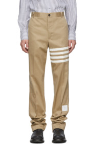 Thom Browne - Khaki Unconstructed Chino Trousers