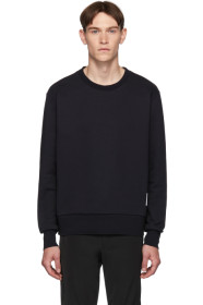 Thom Browne - Navy RWB Stripe Sweatshirt