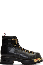 Thom Browne - Bottes de randonnée noires