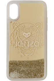 Kenzo - Gold Tiger iPhone X Case