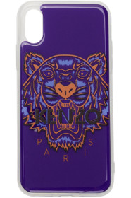 Kenzo - 蓝色虎头 iPhone X/XS 手机壳