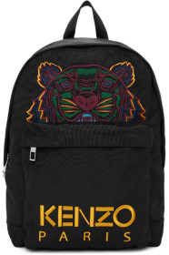 Kenzo - Black Canvas Tiger Backpack