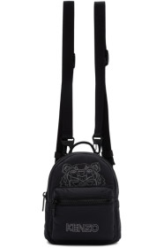 Kenzo - Black Mini Tiger Backpack