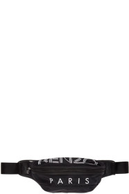 Kenzo - Black Logo Bum Bag