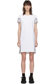 Kenzo - White Short Logo Sport T-Shirt Dress