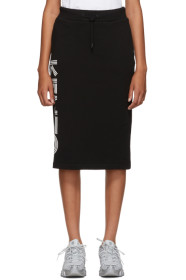 Kenzo - Black Logo Sport Jog Midi Skirt