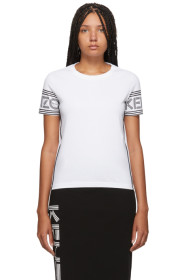 Kenzo - White Logo Sport T-Shirt