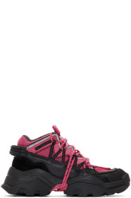 Kenzo - Baskets roses et noires Inka