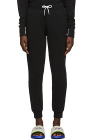Maison Kitsuné - Black Tricolor Fox Lounge Pants