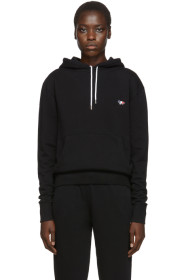 Maison Kitsuné - Black Tricolor Fox Hoodie
